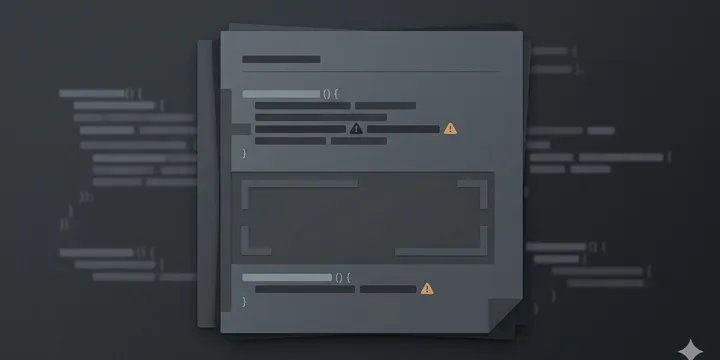 Editorial hero image for the core concept of this post. How to use AI to generate test drafts safely