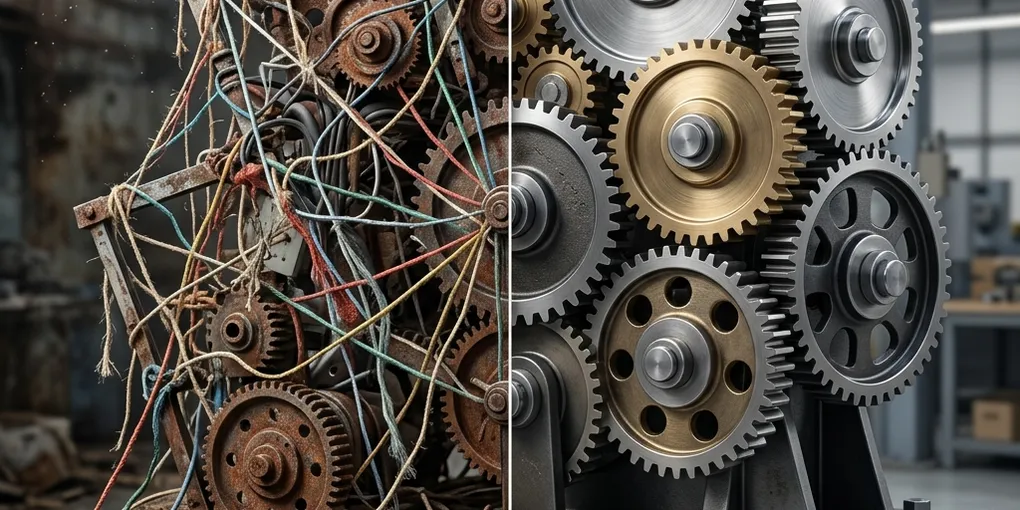 Editorial hero image for the core concept of this post. How to write robust unit tests with AI without falling into Mocking Hell