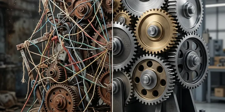 Editorial hero image for the core concept of this post. How to write robust unit tests with AI without falling into Mocking Hell